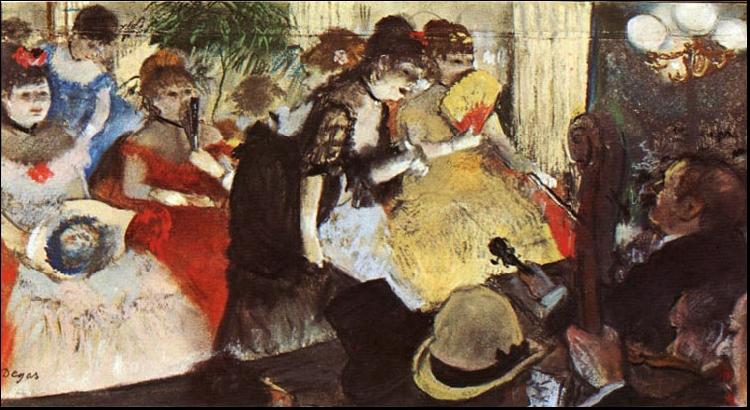 Edgar Degas Cabaret oil painting picture